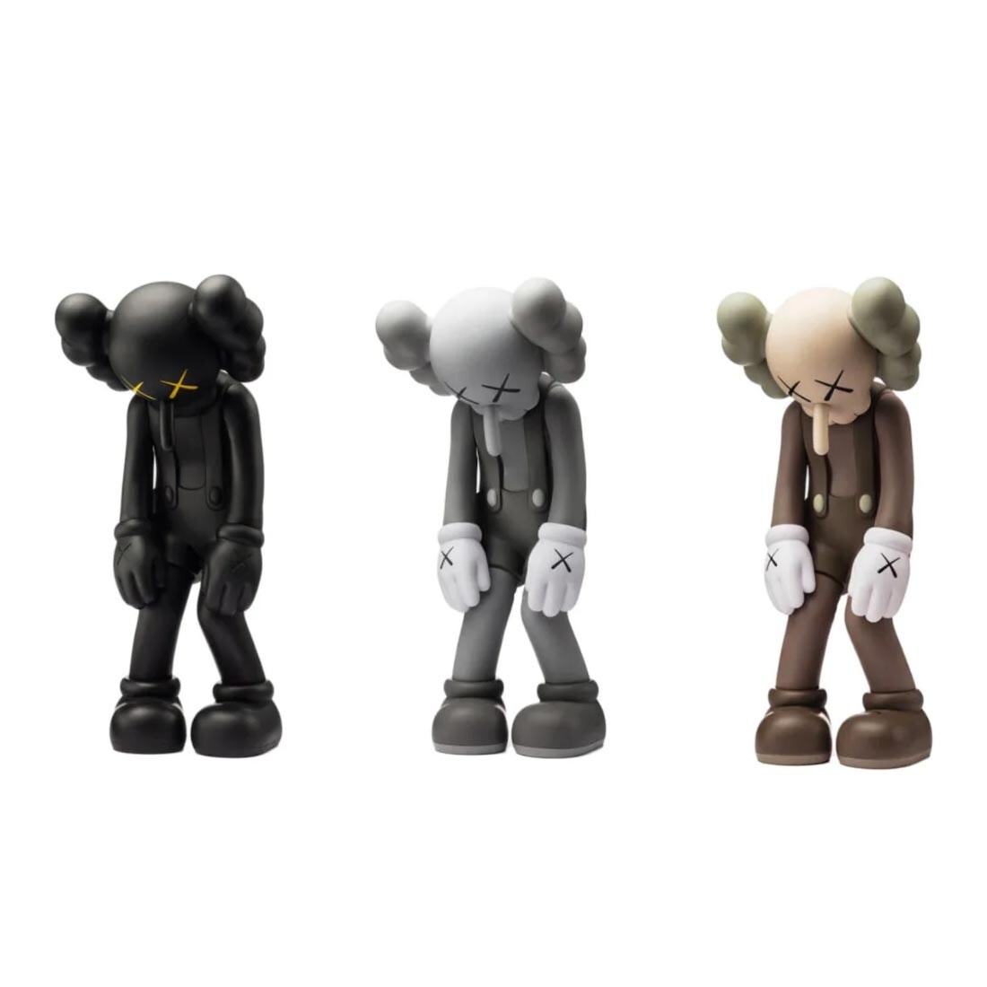 Набор виниловых фигурок Kaws Small Lie Companion, черный/серый/коричневый
Набор виниловых фигурок Kaws Small Lie Companion, черный/серый/коричневый
