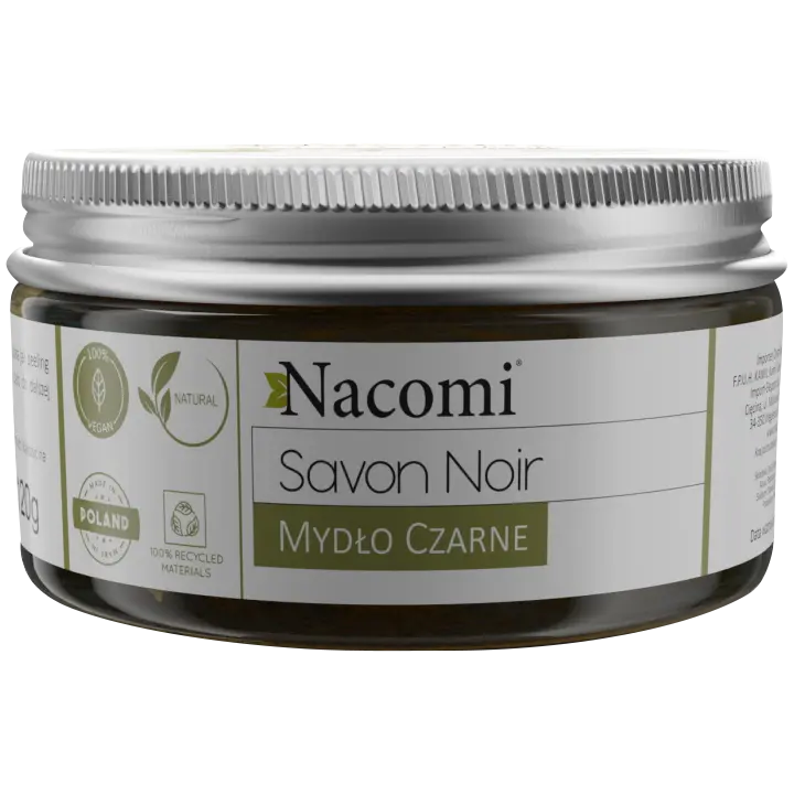 Nacomi Savon Noir черное мыло-энзимный скраб для лица, 100 мл
Nacomi Savon Noir черное мыло-энзимный скраб для лица, 100 мл
