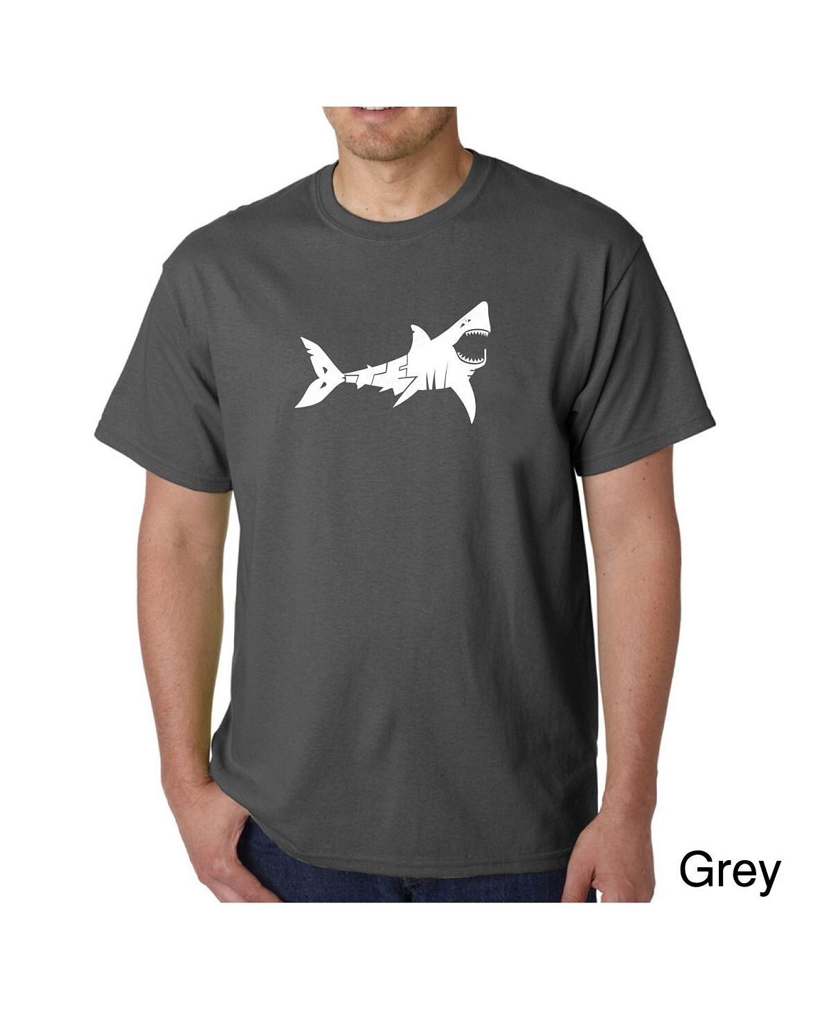 Мужская футболка word art - bite me LA Pop Art, серый
Мужская футболка word art - bite me LA Pop Art, серый