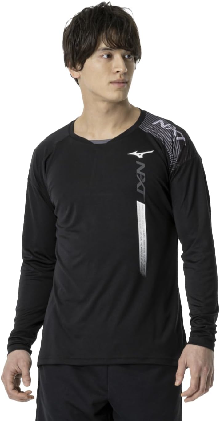 Волейбольная толстовка Mizuno V2MAA511, тренировочная толстовка N-XT, с длинным рукавом, стандартный крой, черный/серый
Волейбольная толстовка Mizuno V2MAA511, тренировочная толстовка N-XT, с длинным рукавом, стандартный крой, черный/серый