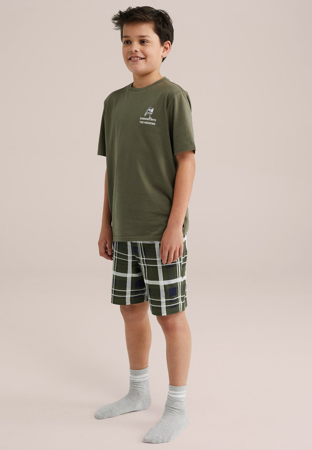 Пижама SET WE Fashion, хаки
Пижама SET WE Fashion, хаки