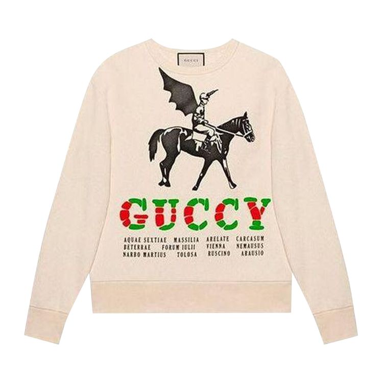 Толстовка Gucci Crewneck Sweatshirt Natural/Multicolor, белый
Толстовка Gucci Crewneck Sweatshirt Natural/Multicolor, белый