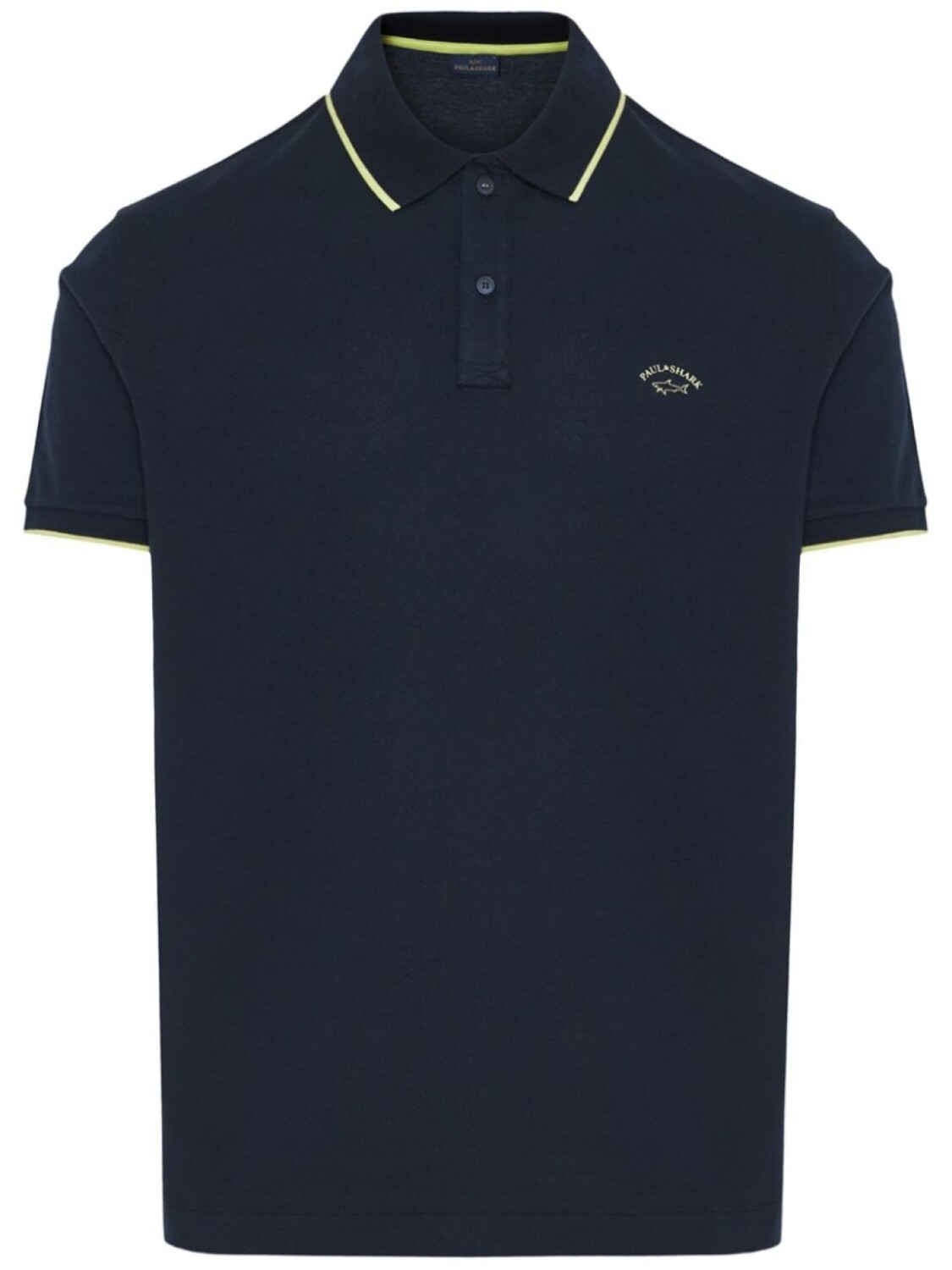 Хлопковая рубашка-поло с вышитым логотипом Paul & Shark, синий
Хлопковая рубашка-поло с вышитым логотипом Paul & Shark, синий