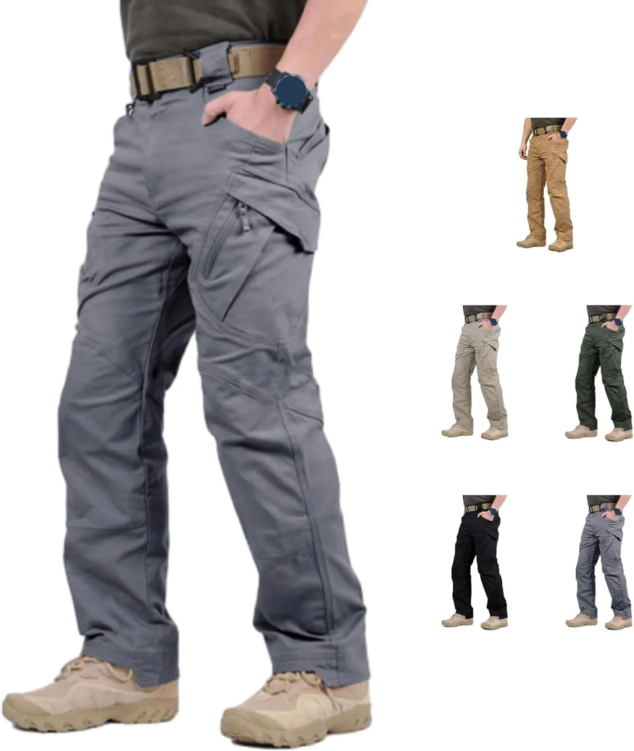 Тактические водонепроницаемые штаны для мужчин, легкие хлопковые с множеством карманов GHTRHSB
Тактические водонепроницаемые штаны для мужчин, легкие хлопковые с множеством карманов GHTRHSB