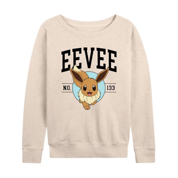 Женская футболка с длинным рукавом из французского трикотажа с изображением покемона Иви Licensed Character, бежевый
Женская футболка с длинным рукавом из французского трикотажа с изображением покемона Иви Licensed Character, бежевый