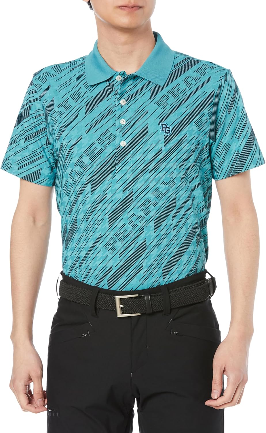 Мужская поло-рубашка PEARLY GATES с коротким рукавом (с логотипом Speed, эластичная ткань) / для гольфа / 053-4160209, бирюзовый
Мужская поло-рубашка PEARLY GATES с коротким рукавом (с логотипом Speed, эластичная ткань) / для гольфа / 053-4160209, бирюзовый