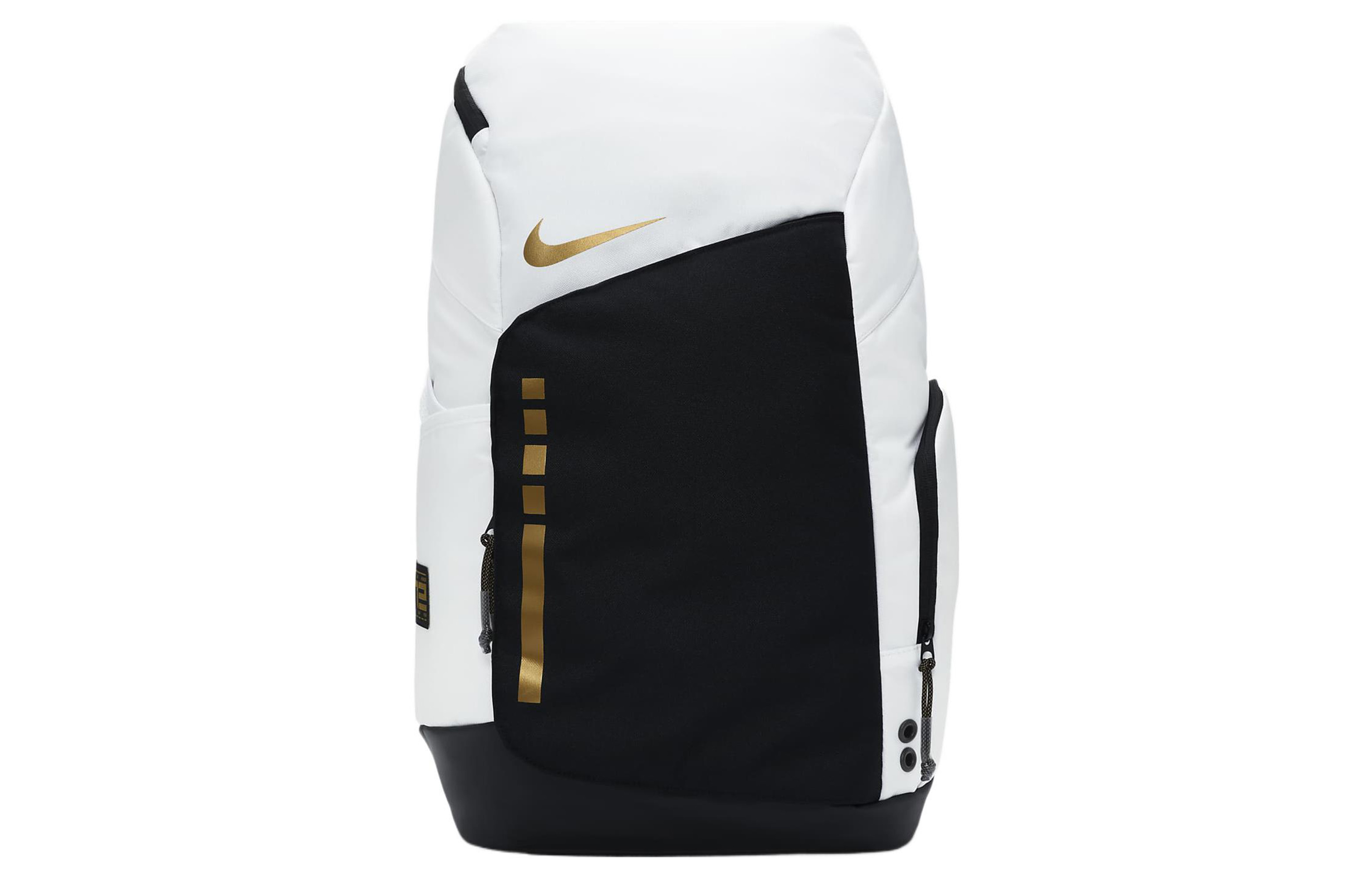 Nike Рюкзак баскетбольный Hoops Elite 32L бело-золотисто-черный 
Nike Рюкзак баскетбольный Hoops Elite 32L бело-золотисто-черный