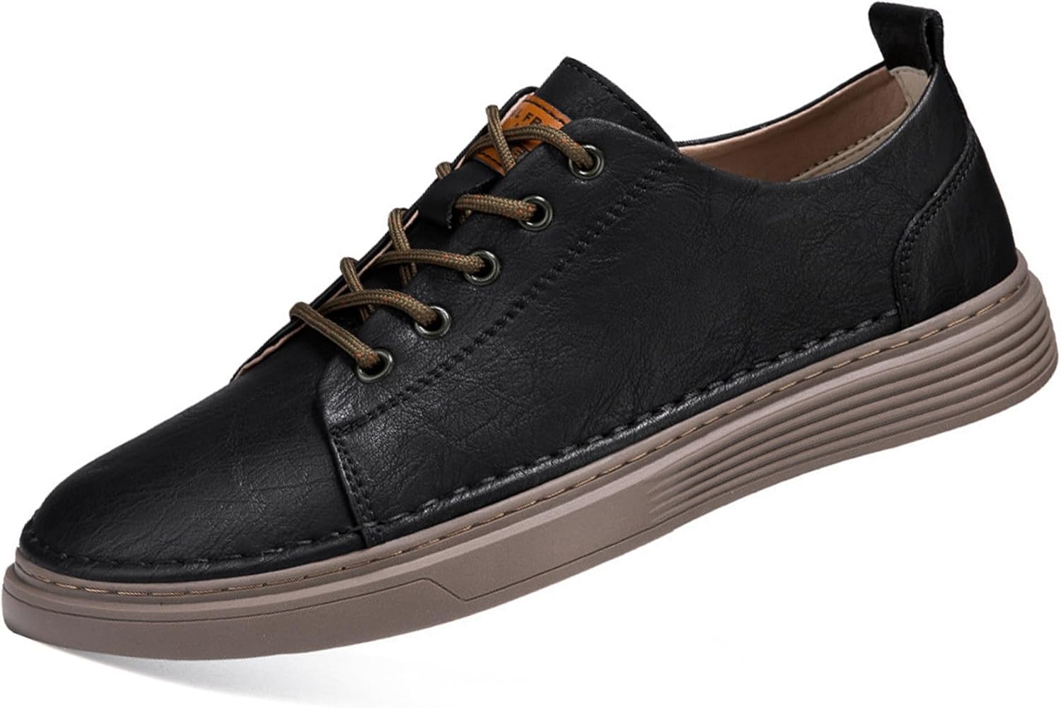 Мужские кожаные кроссовки RiceelSor на шнуровке, плоская подошва, повседневные, ручной работы, с перфорацией, дышащие, противоскользящие, легкие и удобные, деловые лоферы, черный
Мужские кожаные кроссовки RiceelSor на шнуровке, плоская подошва, повседневные, ручной работы, с перфорацией, дышащие, противоскользящие, легкие и удобные, деловые лоферы, черный