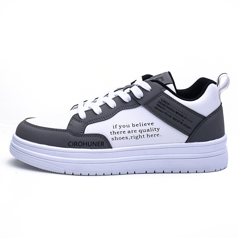 Износостойкие дышащие низкие мужские кроссовки для скейтбординга CIROHUNER, Gray
Износостойкие дышащие низкие мужские кроссовки для скейтбординга CIROHUNER, Gray