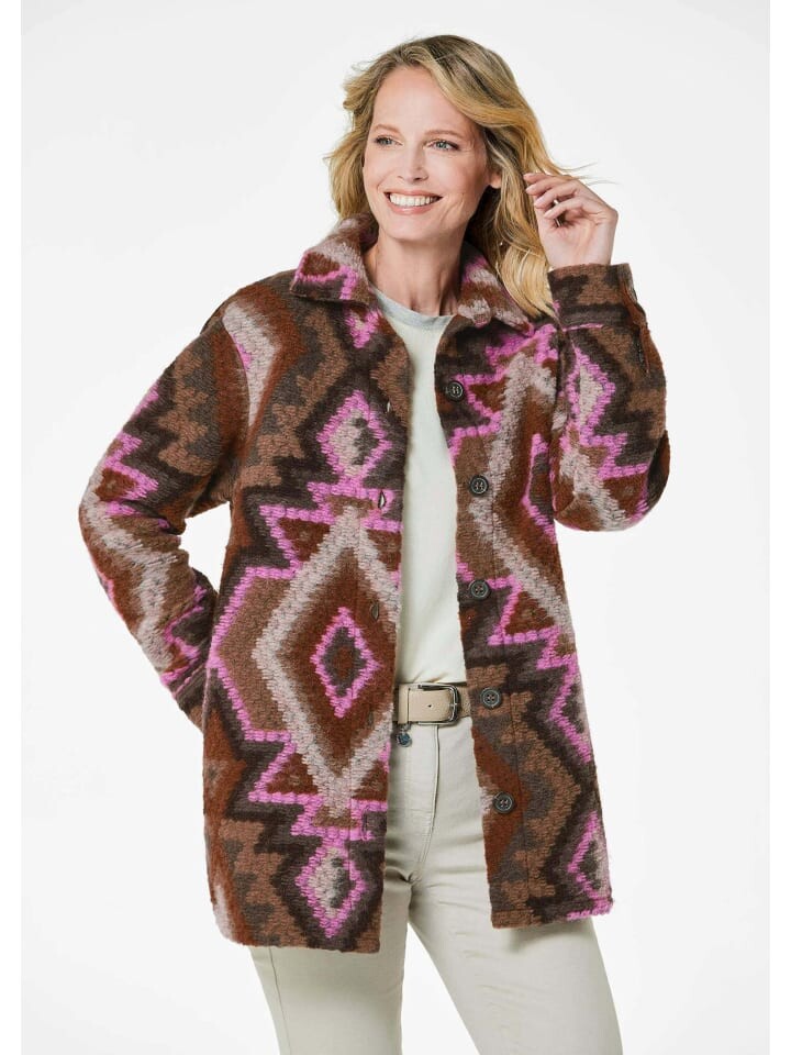 Куртка GOLDNER, цвет braun/pink/gemustert, Коричневый, Куртка GOLDNER, цвет braun/pink/gemustert
Куртка GOLDNER, цвет braun/pink/gemustert, Коричневый, Куртка GOLDNER, цвет braun/pink/gemustert