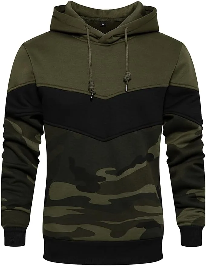 Мужской худи с цветными блоками и карманом Cuntingvo
Мужской худи с цветными блоками и карманом Cuntingvo