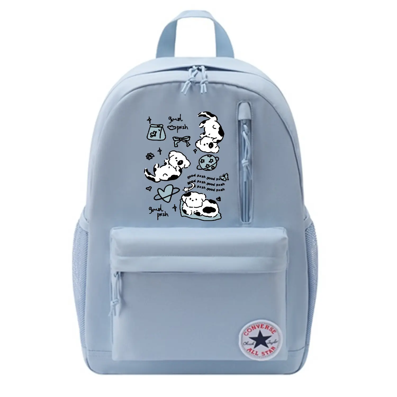 Converse Полиэстеровый рюкзак унисекс светло-дымчато-голубой, 3-Pack Puppy
Converse Полиэстеровый рюкзак унисекс светло-дымчато-голубой, 3-Pack Puppy