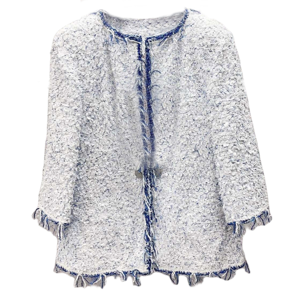 CHANEL Куртка весенне-летняя женская белая, White
CHANEL Куртка весенне-летняя женская белая, White