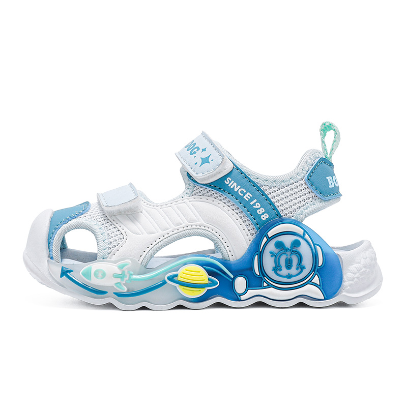 Дышащие противоскользящие сандалии с низким верхом для детей от 3 до 7 лет BOBDOG, синий
Дышащие противоскользящие сандалии с низким верхом для детей от 3 до 7 лет BOBDOG, синий
