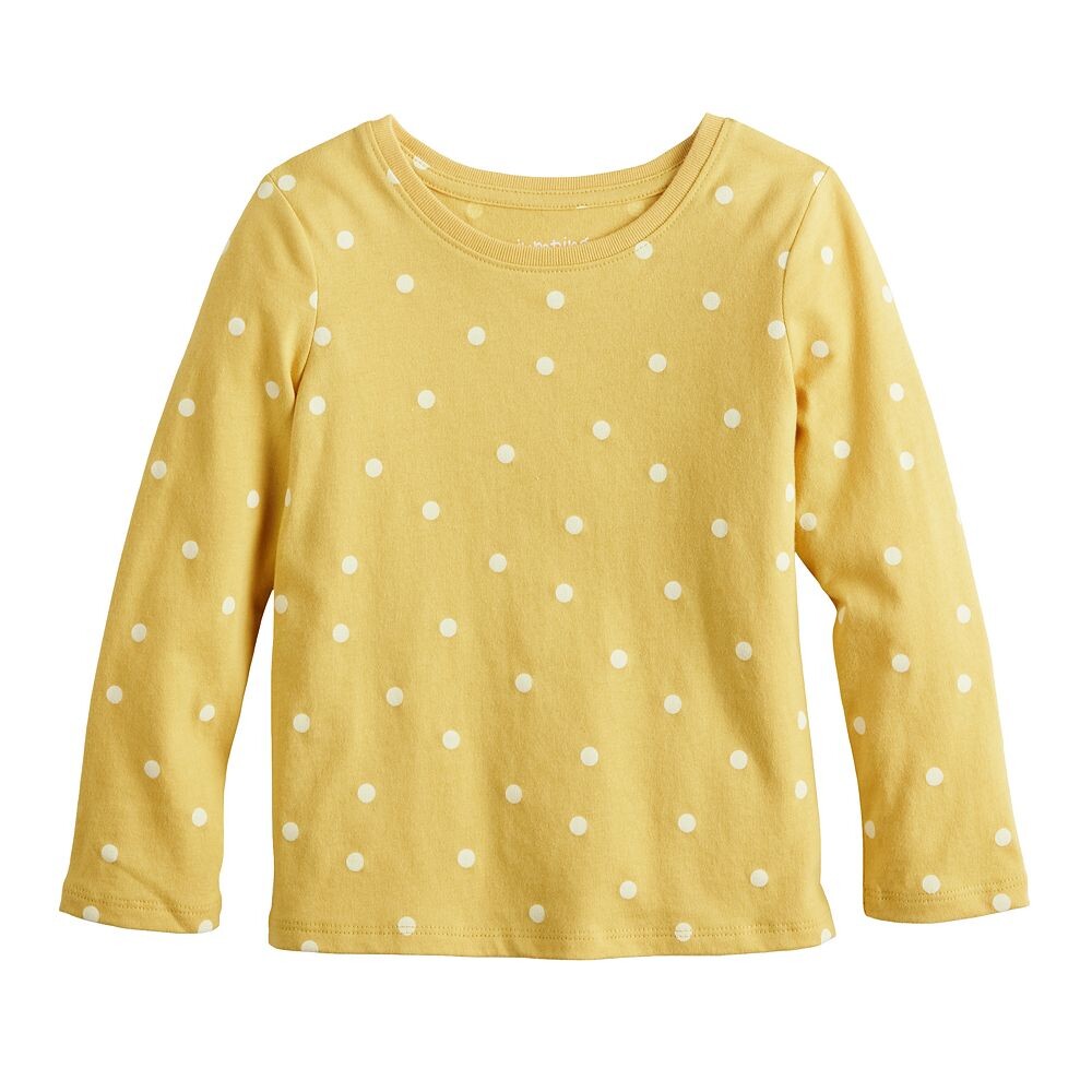 Футболка Jumping Beans с длинными рукавами и рисунком для девочек 4–12 лет, цвет Gold White Dot
Футболка Jumping Beans с длинными рукавами и рисунком для девочек 4–12 лет, цвет Gold White Dot