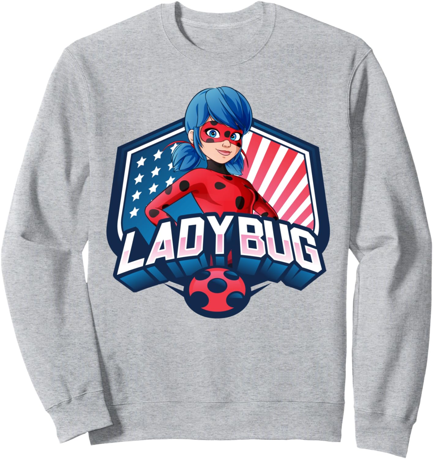 Толстовка с логотипом Miraculous Ladybug New York Badge, серый
Толстовка с логотипом Miraculous Ladybug New York Badge, серый