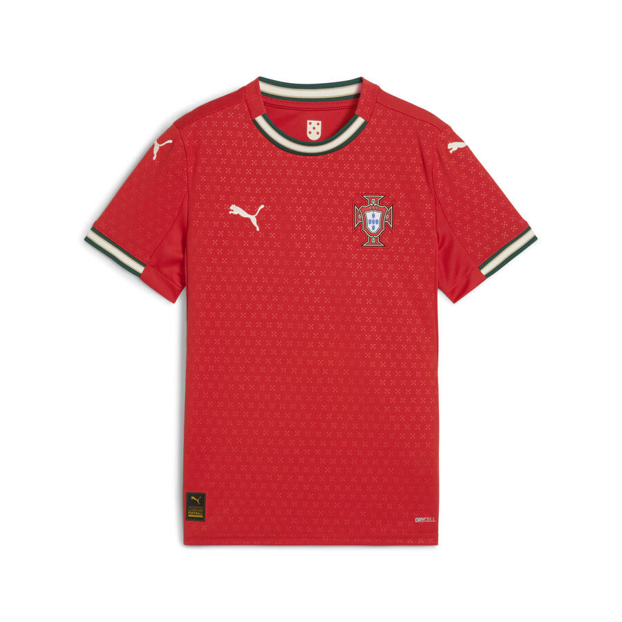 Домашняя молодежная футболка сборной Португалии 2025 года PUMA
Домашняя молодежная футболка сборной Португалии 2025 года PUMA