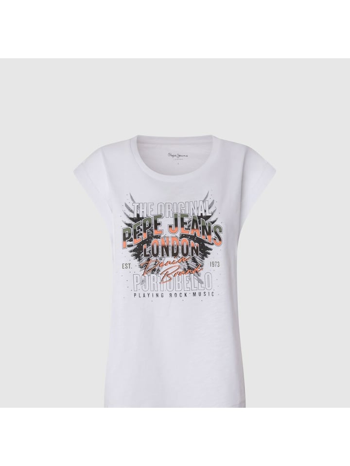 Футболка Pepe Jeans Tshirt, белый
Футболка Pepe Jeans Tshirt, белый