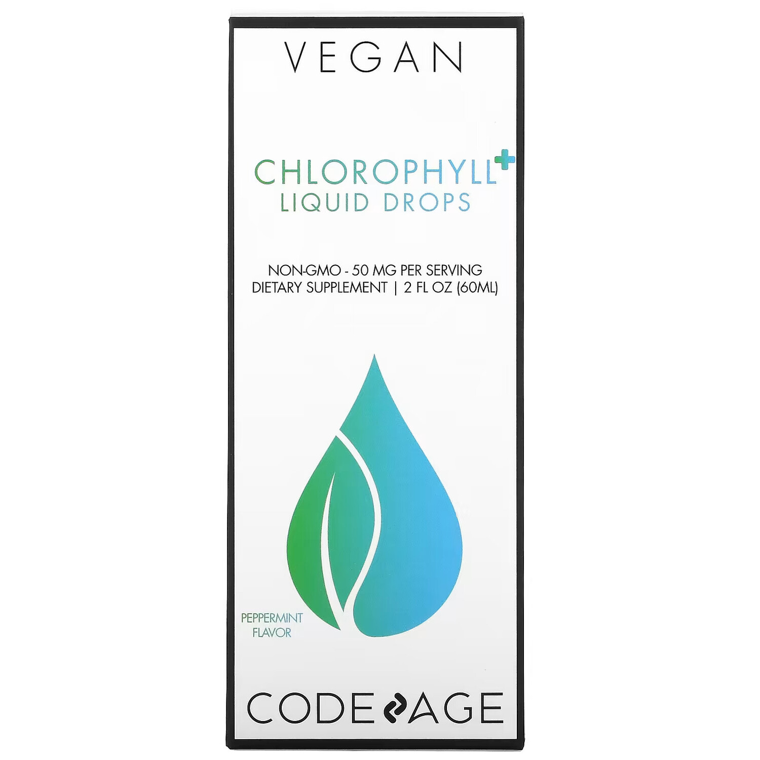 Codeage, Vegan Chlorophyll + Liquid Drops, без ГМО, перечная мята, 50 мг, 60 мл (2 жидк. Унции)
Codeage, Vegan Chlorophyll + Liquid Drops, без ГМО, перечная мята, 50 мг, 60 мл (2 жидк. Унции)