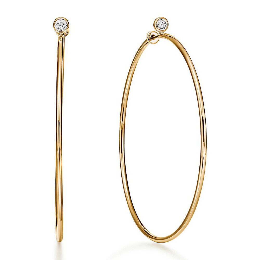 Серьги Tiffany & Co. Elsa Peretti Diamond, золото
Серьги Tiffany & Co. Elsa Peretti Diamond, золото