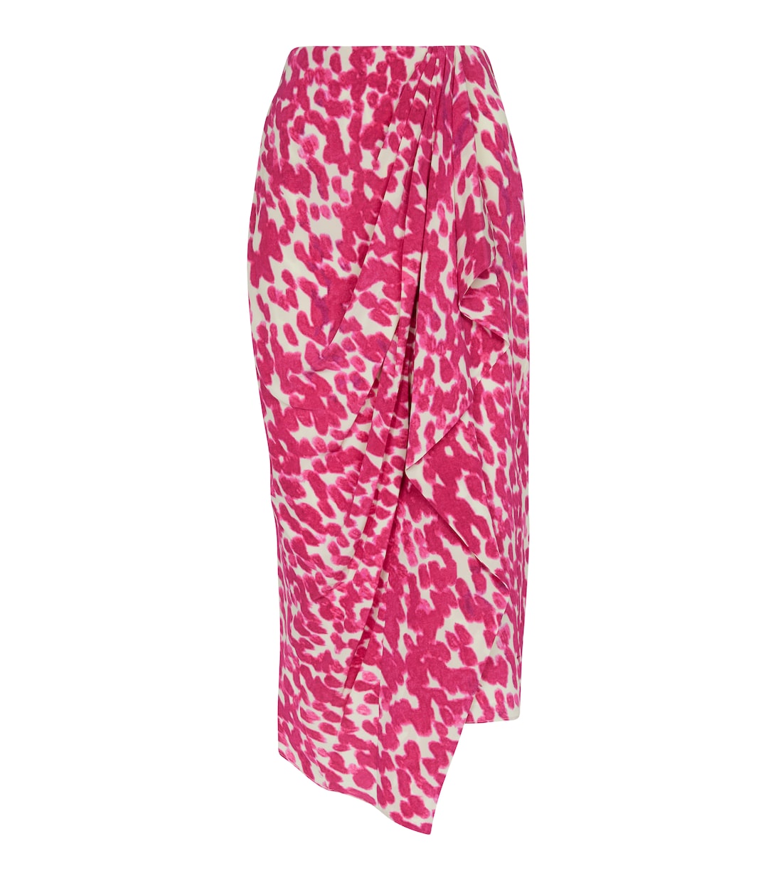 Юбка миди из эластичного шелка с принтом Бри Isabel Marant, фуксия
Юбка миди из эластичного шелка с принтом Бри Isabel Marant, фуксия