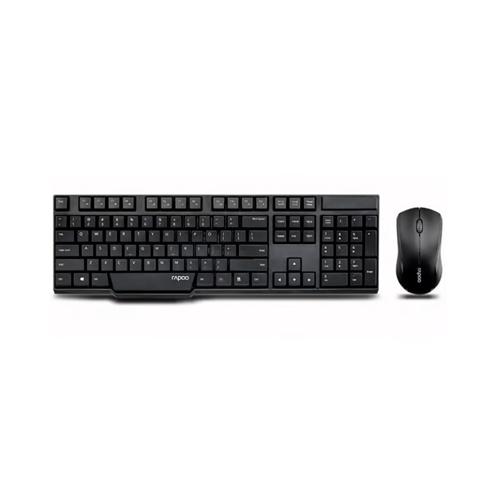 Комплект периферии RAPOO X320-B (клавиатура + мышь), черный
Комплект периферии RAPOO X320-B (клавиатура + мышь), черный