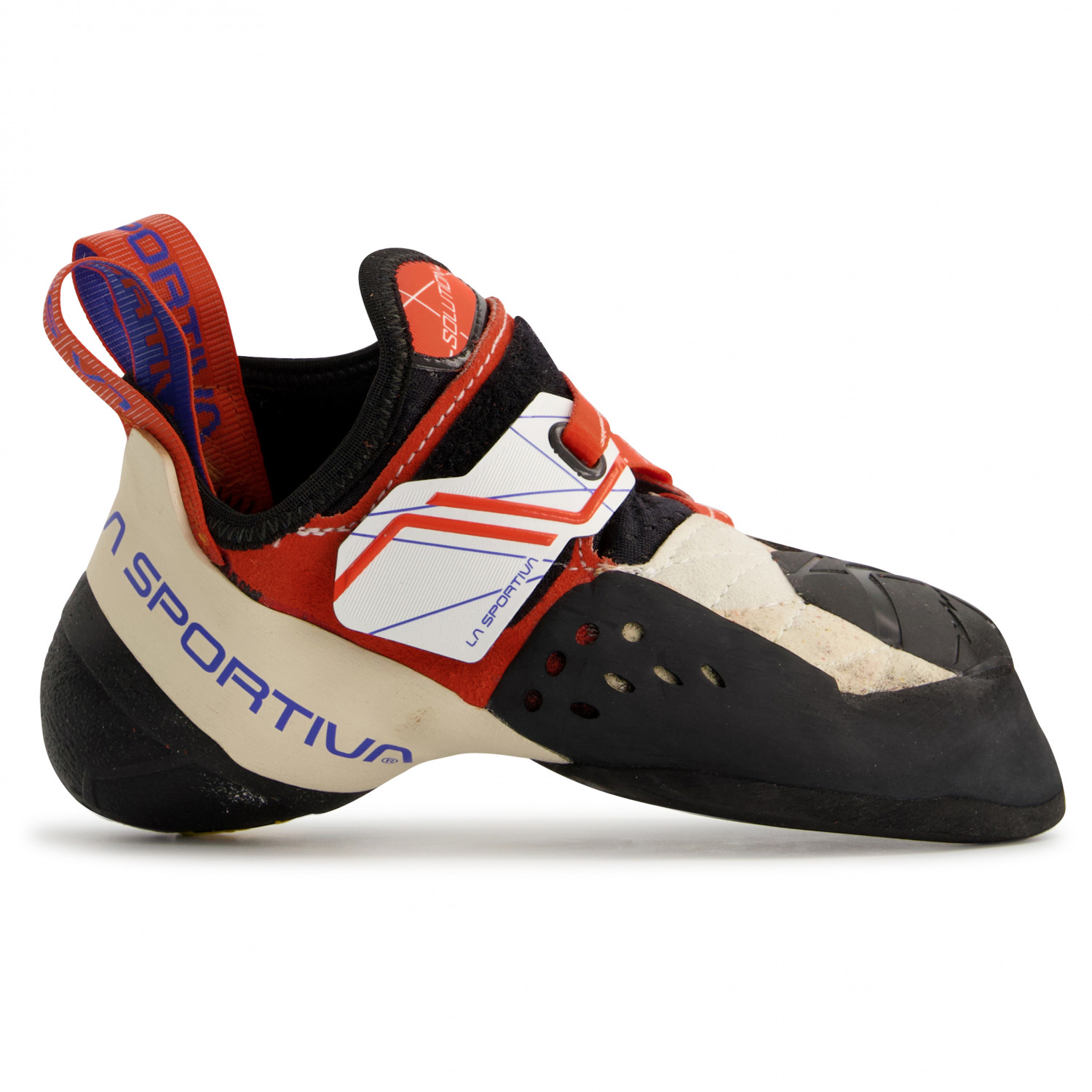 Cкальные туфли La Sportiva Women's Solution, черно-белый/красный
Cкальные туфли La Sportiva Women's Solution, черно-белый/красный