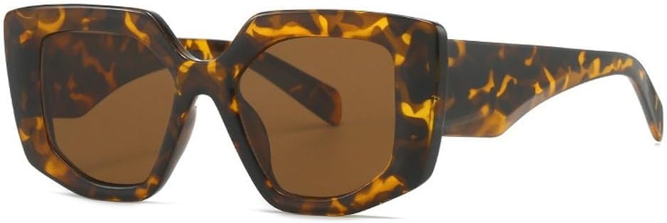 Модные солнцезащитные очки в форме многоугольника и квадрата для женщин, конфетных цветов, с защитой от УФ-излучения UV400, ретро-стиль, мужские солнцезащитные очки желто-зеленого цвета SKFGNX, Leopard Tea
Модные солнцезащитные очки в форме многоугольника и квадрата для женщин, конфетных цветов, с защитой от УФ-излучения UV400, ретро-стиль, мужские солнцезащитные очки желто-зеленого цвета SKFGNX, Leopard Tea