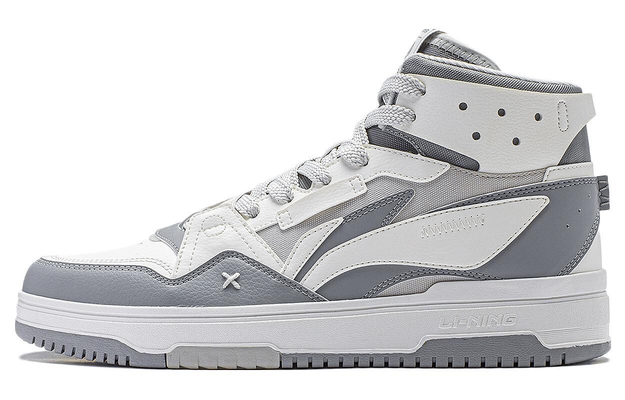 Кроссовки LINING Yamahara Skateboarding Shoes Men High-top, серый/белый
Кроссовки LINING Yamahara Skateboarding Shoes Men High-top, серый/белый