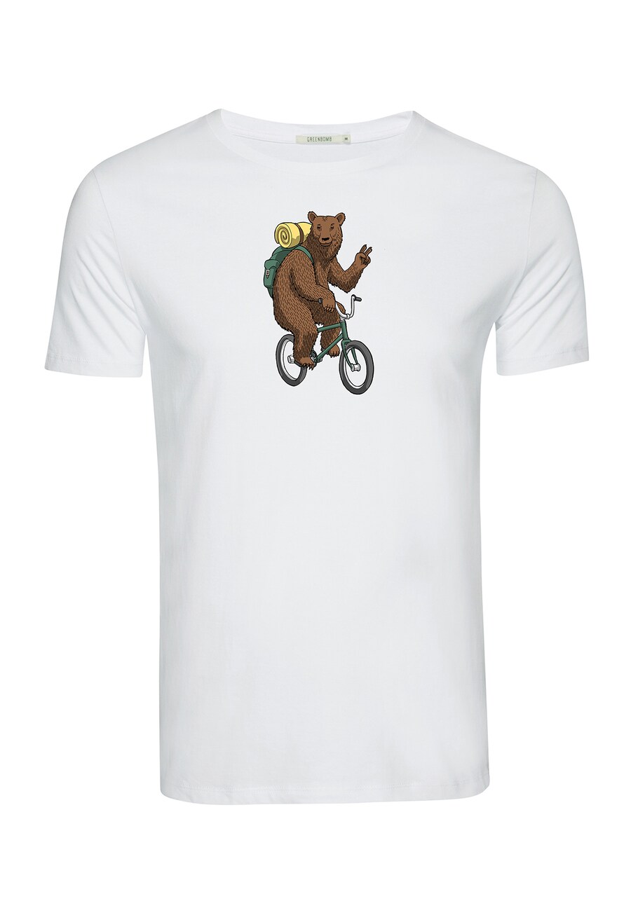 Рубашка GREENBOMB Animal Bear Bike, белый
Рубашка GREENBOMB Animal Bear Bike, белый