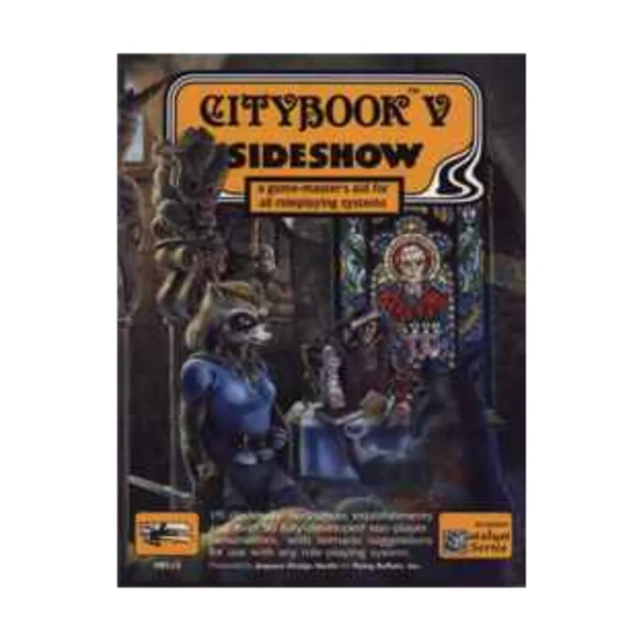 Citybook V - Sideshow, Fantasy Supplements (Flying Buffalo), мягкая обложка
Citybook V - Sideshow, Fantasy Supplements (Flying Buffalo), мягкая обложка