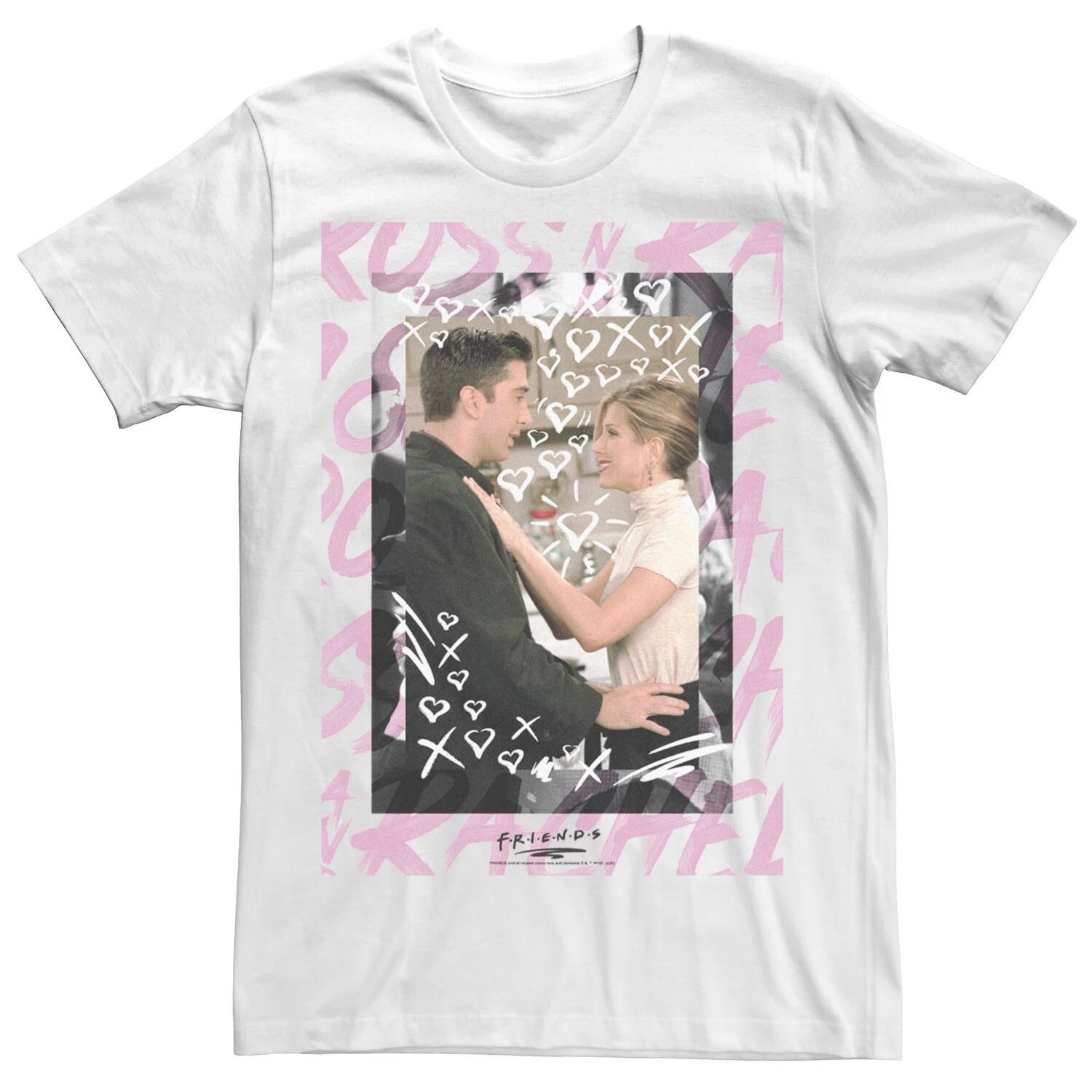 Мужская футболка Friends Ross And Rachel Doodles, White Licensed Character, белый
Мужская футболка Friends Ross And Rachel Doodles, White Licensed Character, белый