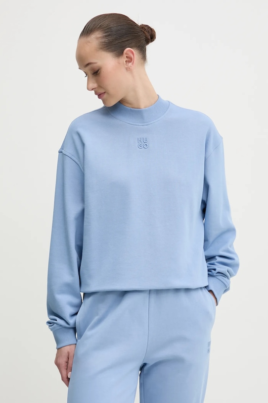Хлопковая толстовка Hugo, синий
Хлопковая толстовка Hugo, синий