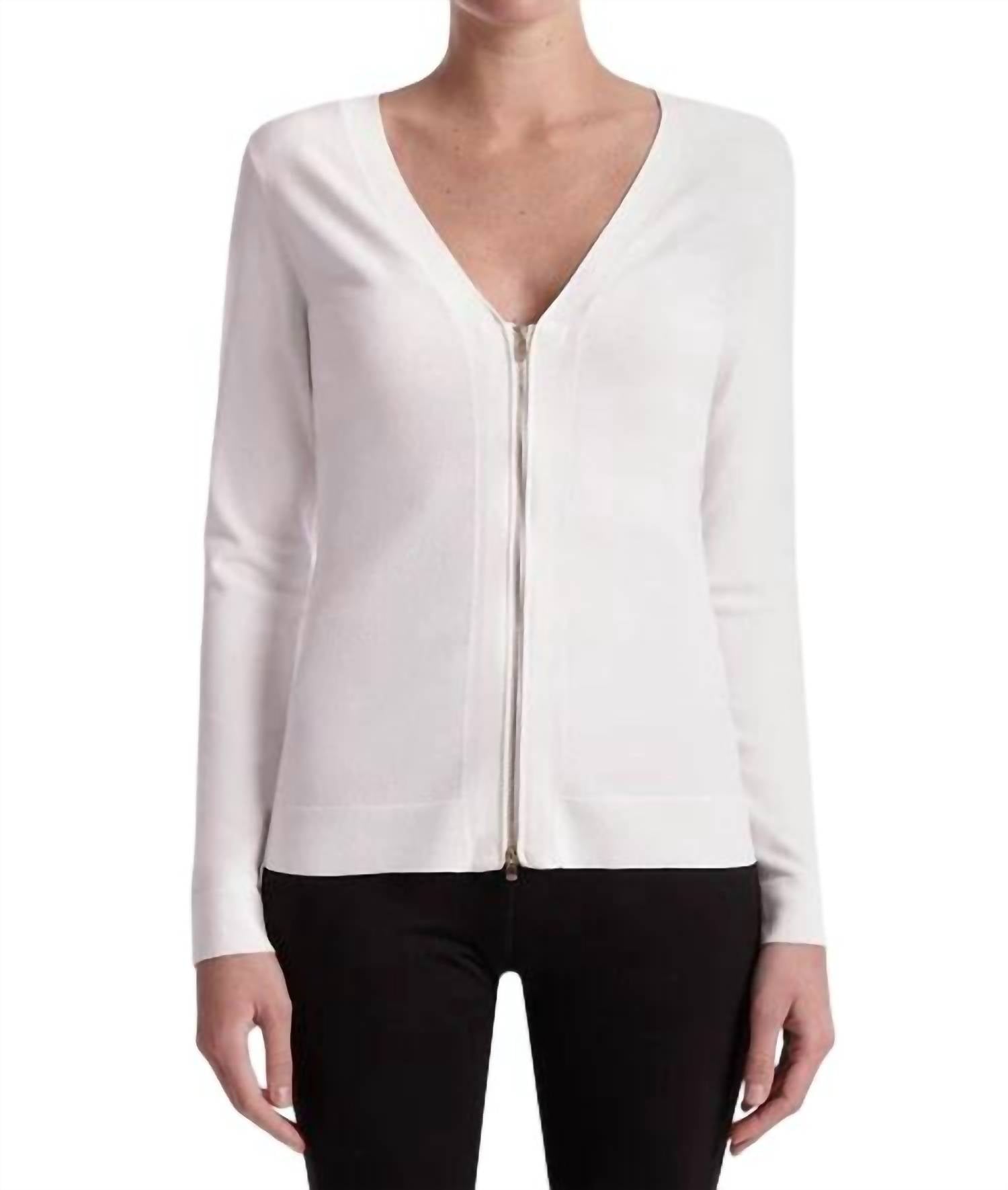 Кардиган Flex белого цвета Capsule 121
Кардиган Flex белого цвета Capsule 121