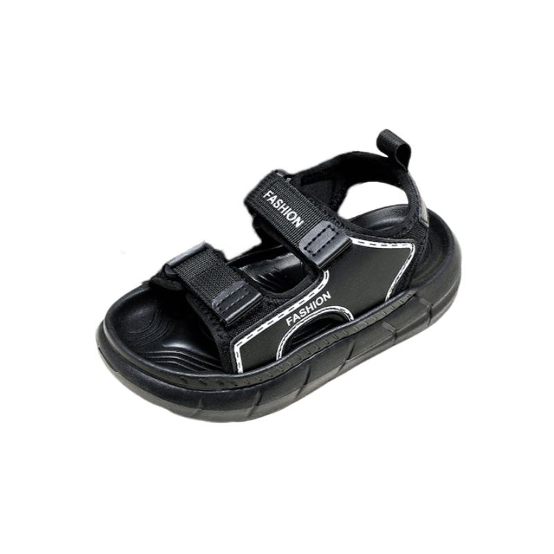 Детские сандалии с противоскользящей подошвой, устойчивые к истиранию, дышащие, легкие, с амортизацией Neon, черный
Детские сандалии с противоскользящей подошвой, устойчивые к истиранию, дышащие, легкие, с амортизацией Neon, черный