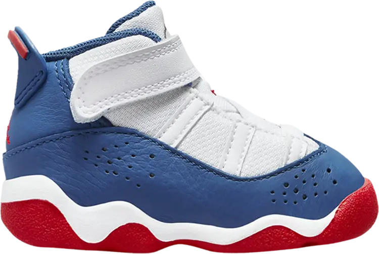 Кроссовки Jordan 6 Rings TD White True Blue, синий
Кроссовки Jordan 6 Rings TD White True Blue, синий