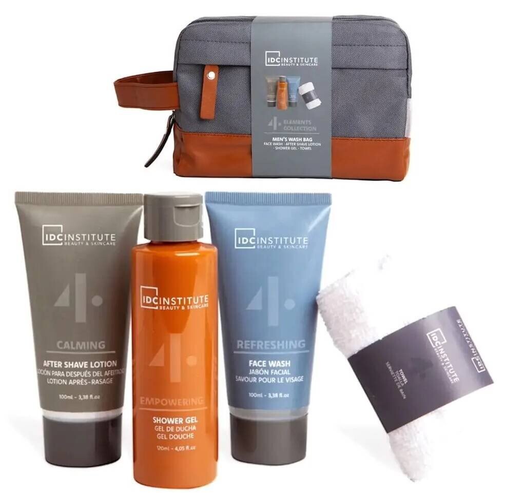 IDC Institute, Набор косметики для тела, 4 шт + косметичка 
IDC Institute, Набор косметики для тела, 4 шт + косметичка