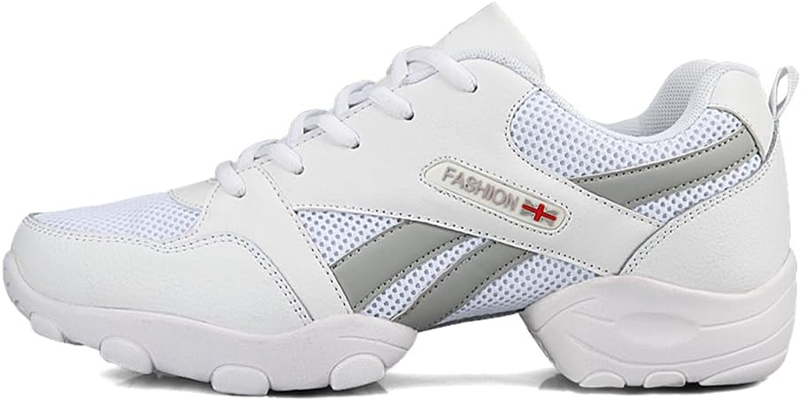 Мужские танцевальные кроссовки на шнуровке - дышащая синтетическая сетка - раздельная подошва, спортивные, для ходьбы и джаза, на платформе Vcixxvce, белый
Мужские танцевальные кроссовки на шнуровке - дышащая синтетическая сетка - раздельная подошва, спортивные, для ходьбы и джаза, на платформе Vcixxvce, белый