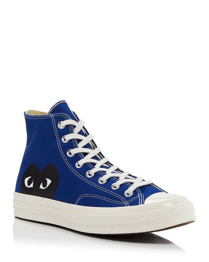 Высокие кеды унисекс Comme Des Garcons PLAY x Converse Chuck Taylor, синий
Высокие кеды унисекс Comme Des Garcons PLAY x Converse Chuck Taylor, синий