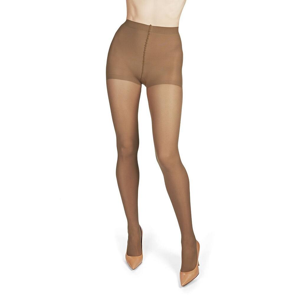 Легкие поддерживающие непрозрачные колготки плотностью 30 ден MeMoi, бронзовый 
Легкие поддерживающие непрозрачные колготки плотностью 30 ден MeMoi, бронзовый