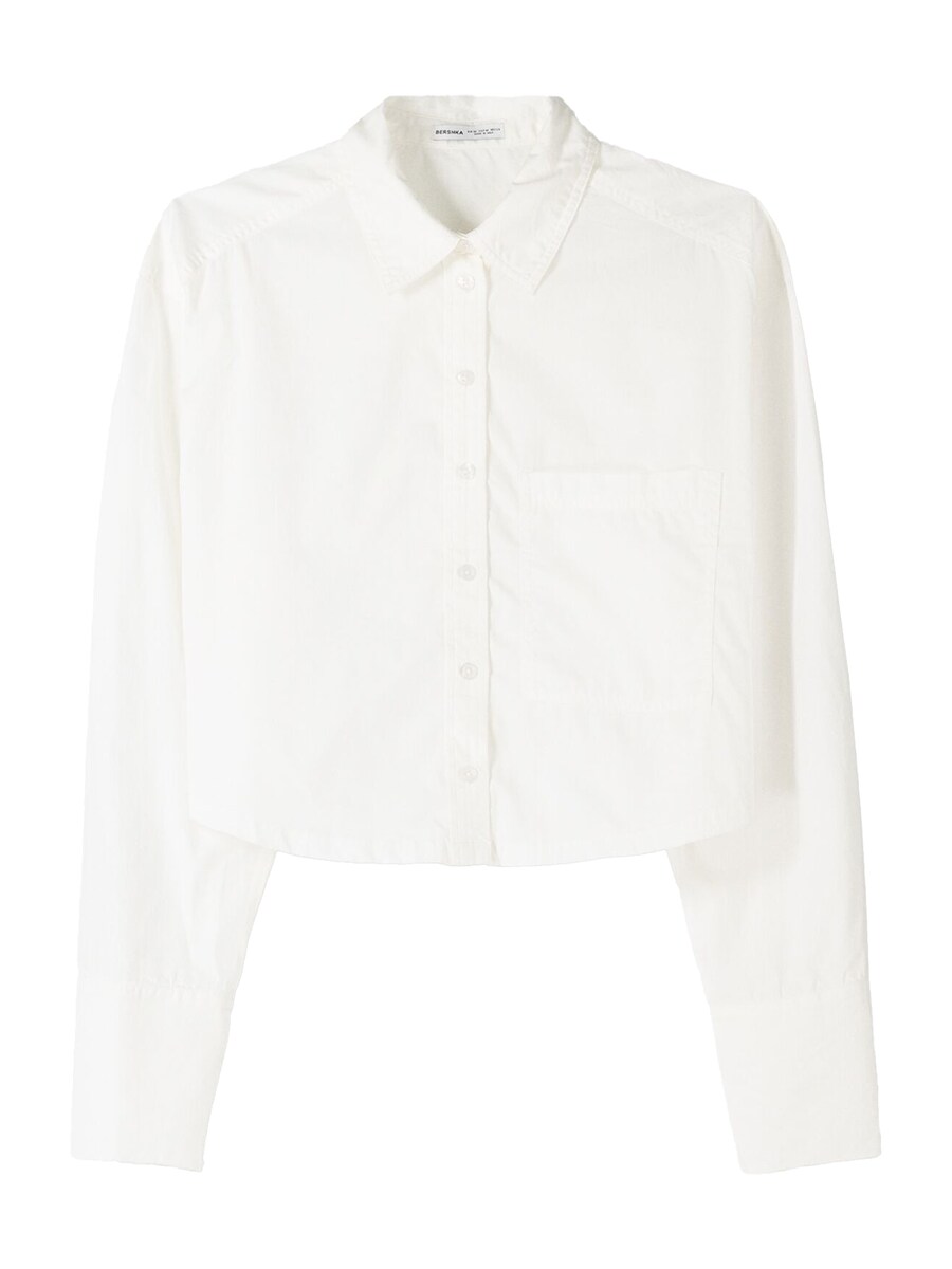 Блузка Bershka, белый
Блузка Bershka, белый