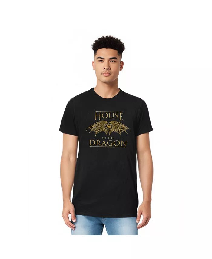 Мужская футболка с коротким рукавом Dragon Wings для взрослых House of the Dragon, черный
Мужская футболка с коротким рукавом Dragon Wings для взрослых House of the Dragon, черный