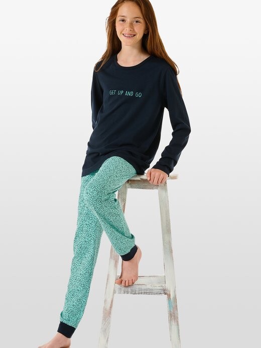 Пижамное ночное белье Schiesser, зеленый
Пижамное ночное белье Schiesser, зеленый