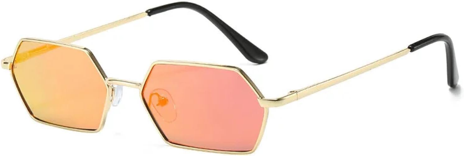 Солнцезащитные очки с защитой от УФ-излучения UV400 | Маленькая оправа с красным зеркальным покрытием | Для женщин и мужчин, для занятий спортом на открытом воздухе и вождения DSVIGF, Gold-redmirror
Солнцезащитные очки с защитой от УФ-излучения UV400 | Маленькая оправа с красным зеркальным покрытием | Для женщин и мужчин, для занятий спортом на открытом воздухе и вождения DSVIGF, Gold-redmirror