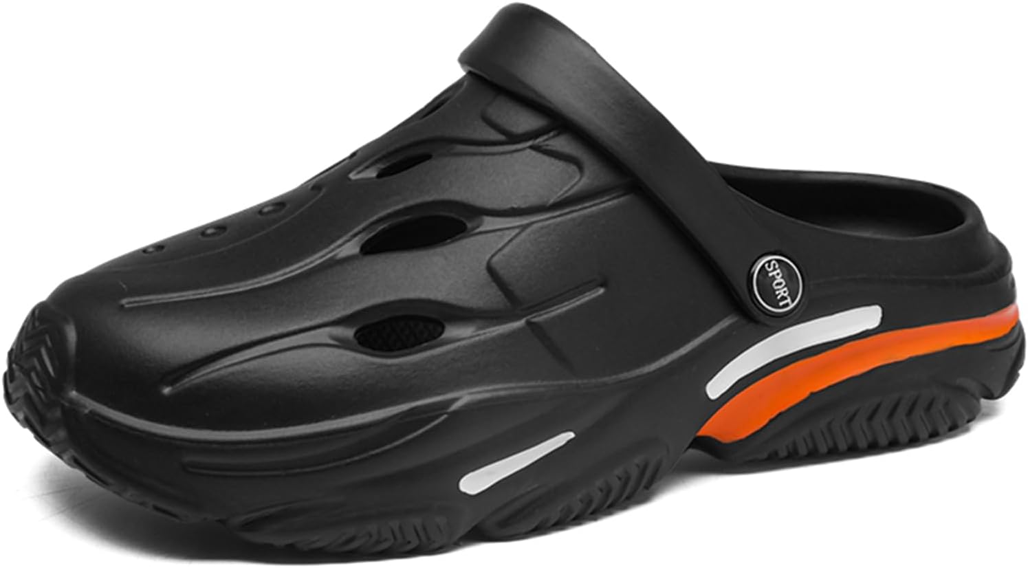 Мужские садовые сабо FLIOZY, слипоны, пляжные шлепанцы, дышащая обувь для душа, сандалии для ходьбы по воде, черный
Мужские садовые сабо FLIOZY, слипоны, пляжные шлепанцы, дышащая обувь для душа, сандалии для ходьбы по воде, черный