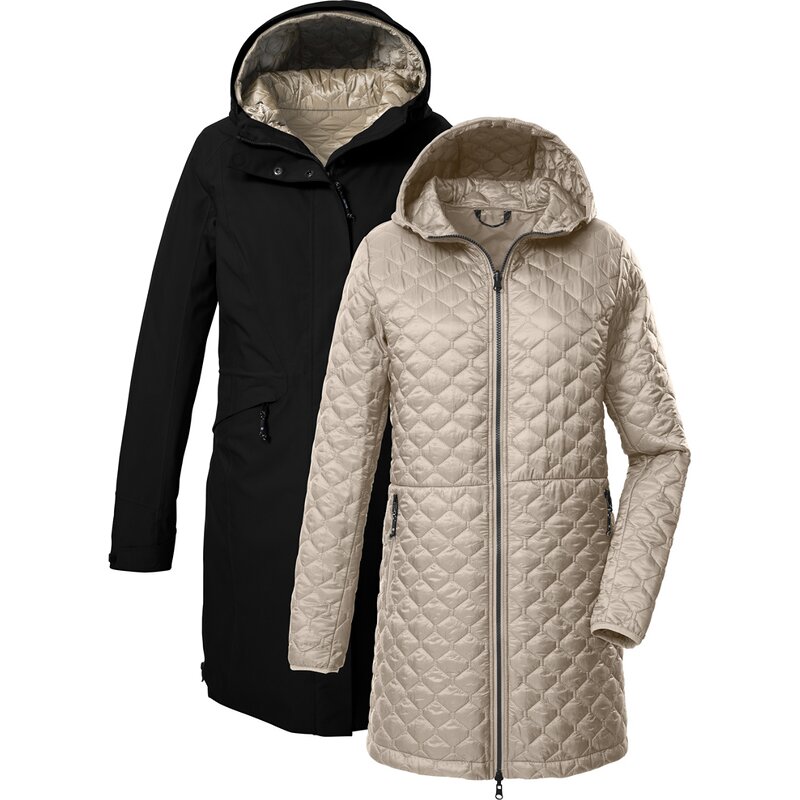 Coat kow 22 wmn jckt Killtec, черный
Coat kow 22 wmn jckt Killtec, черный