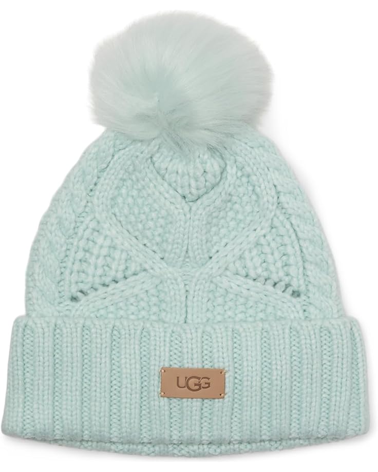 Женская шапка UGG Cable Beanie With Pom, Fountain
Женская шапка UGG Cable Beanie With Pom, Fountain