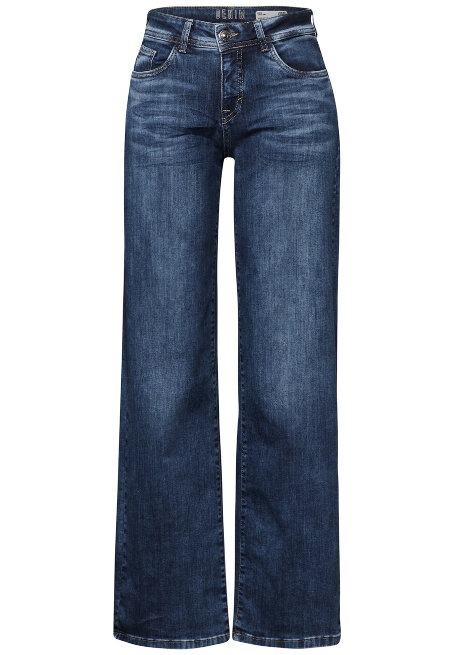 Джинсы свободного кроя STREET ONE, синий
Джинсы свободного кроя STREET ONE, синий