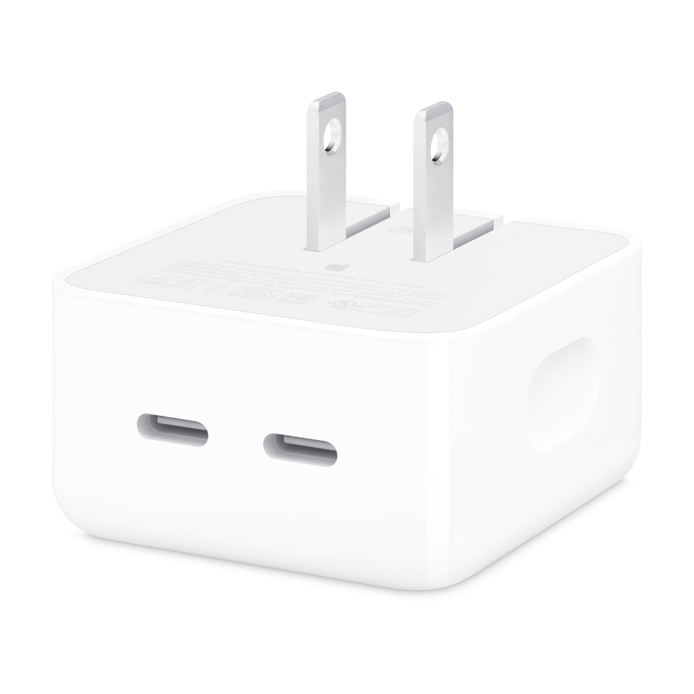 Сетевое зарядное устройство Apple 35W Dual USB-C (MW2H3), 35 Вт, белый
Сетевое зарядное устройство Apple 35W Dual USB-C (MW2H3), 35 Вт, белый