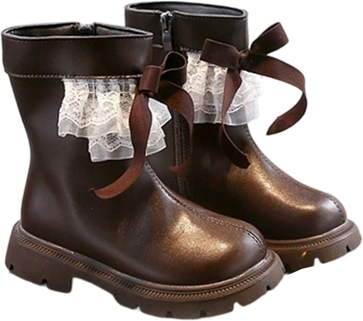 Детские зимние ботинки для девочек до середины икры, вязаные, с флисовой подкладкой, высокие до колена, с боковой молнией, модные панк-башмачки из кожи, для детей 3-12 лет Generic, 01-Brown
Детские зимние ботинки для девочек до середины икры, вязаные, с флисовой подкладкой, высокие до колена, с боковой молнией, модные панк-башмачки из кожи, для детей 3-12 лет Generic, 01-Brown